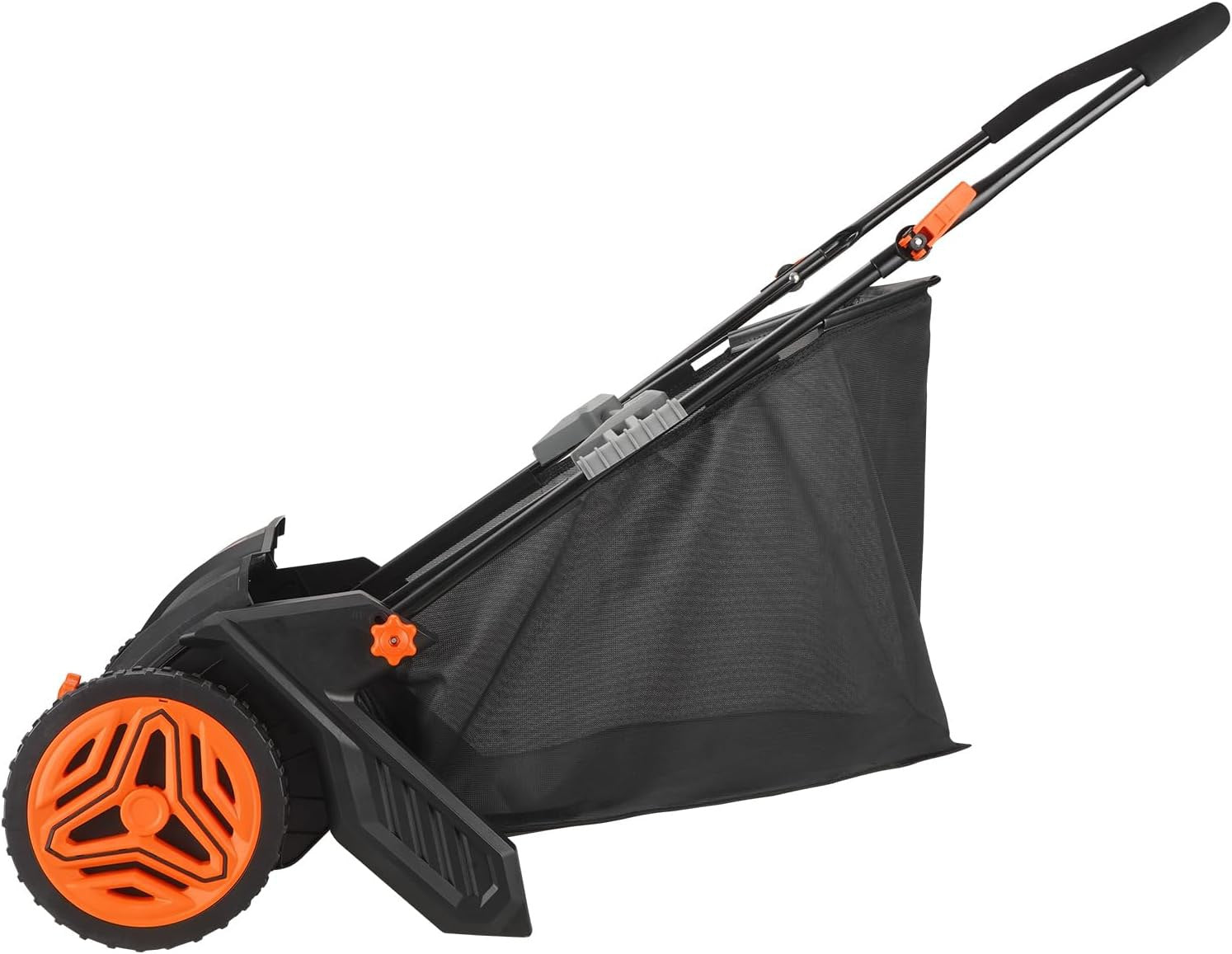 Push Lawn Sweeper, 26inch Leaf & Grass Collector