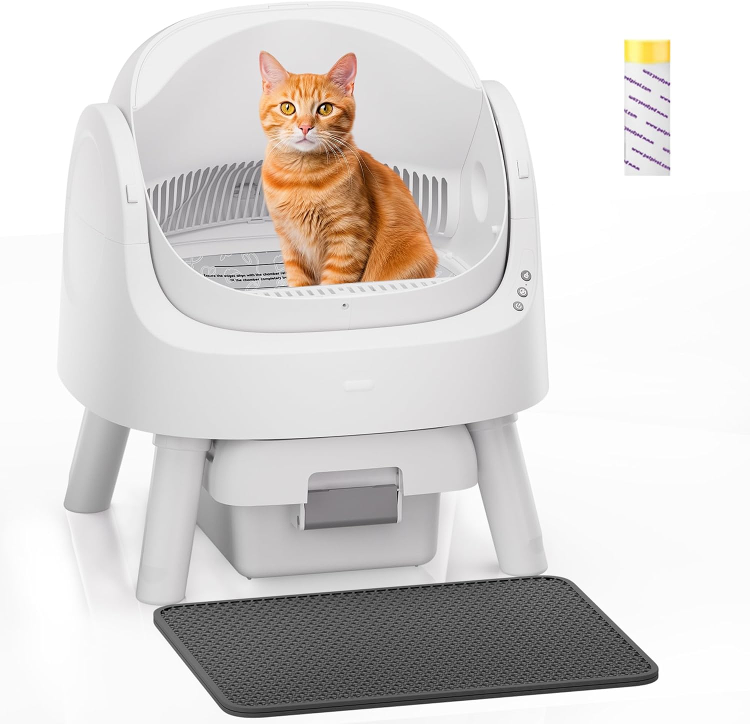 Self-Cleaning Cat Litter Box for Multiple Cats